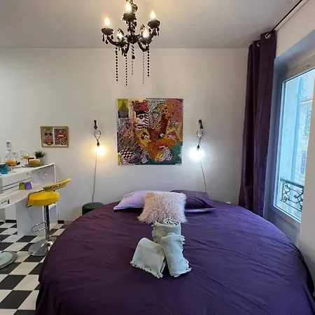 شقة La Popart - Baignoire - Lit Rond مارسيليا